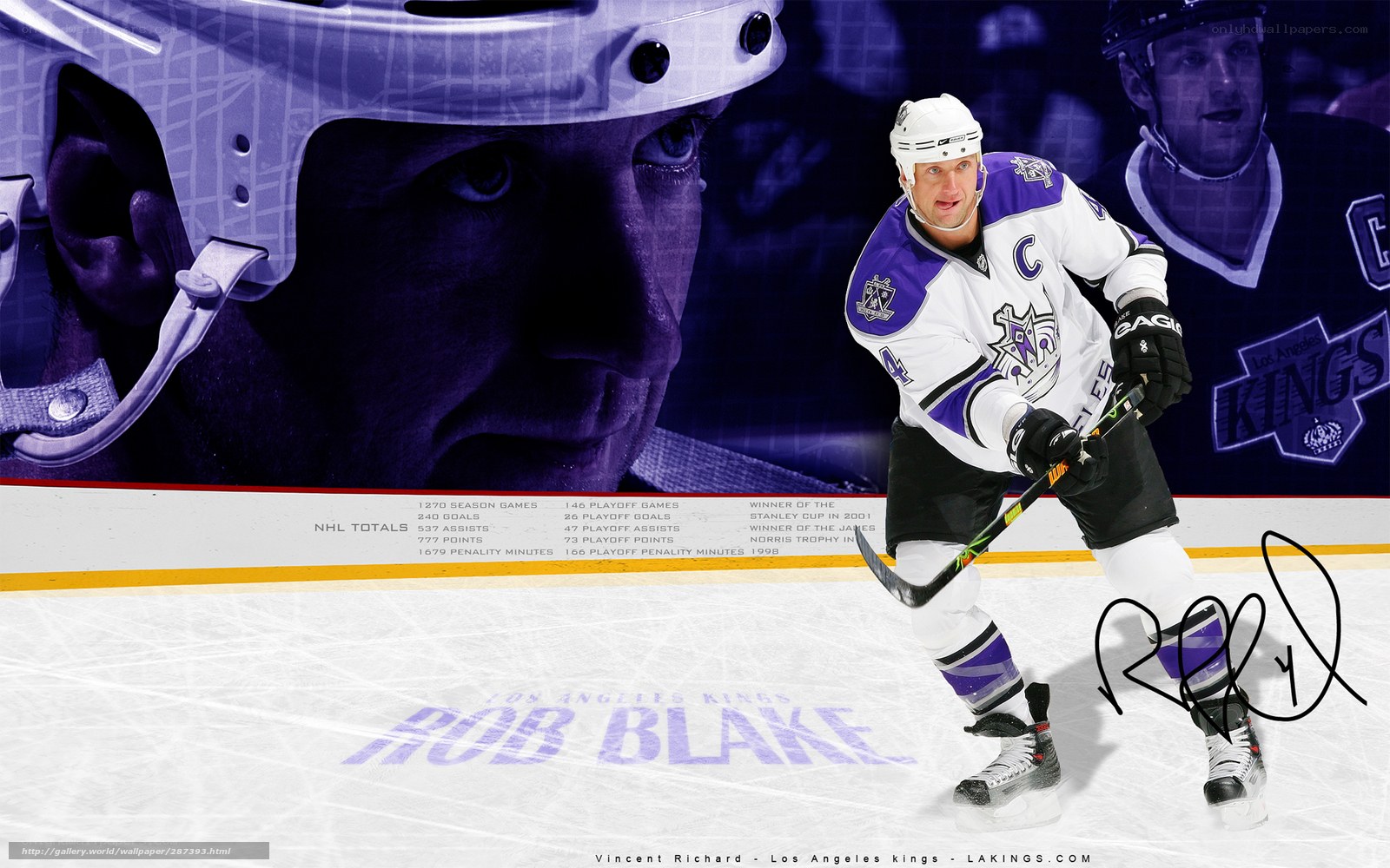 Rob Blake hockey wallpaper