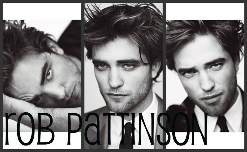 Rob Pattinson portrait collage