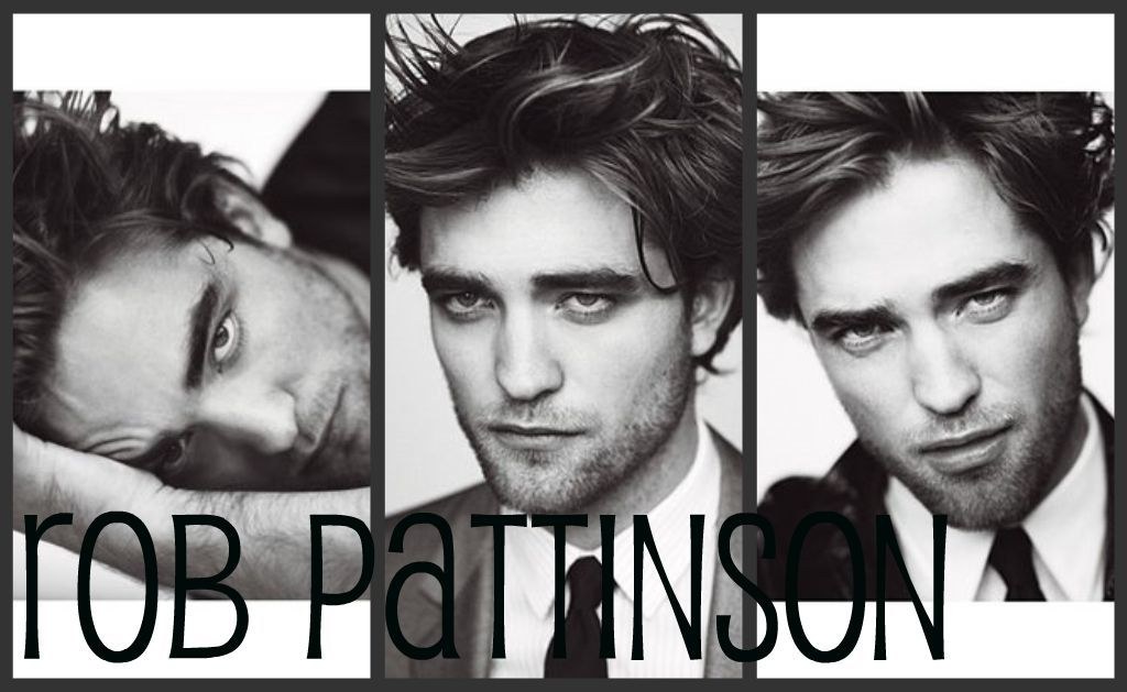 Rob Pattinson portrait collage