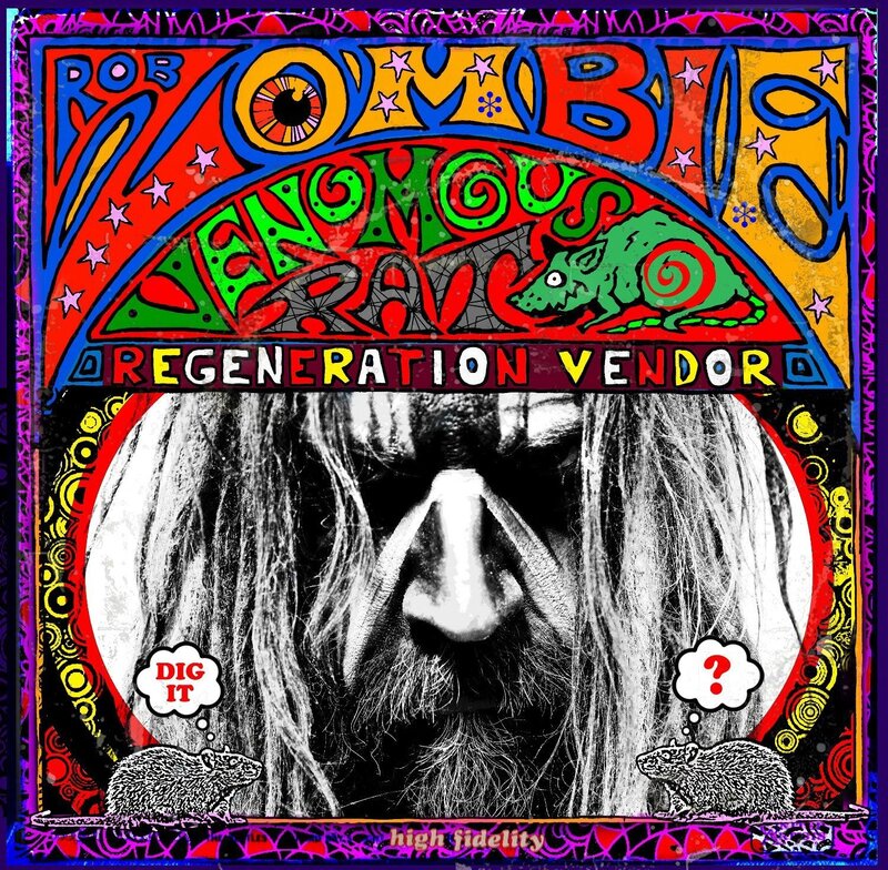 Rob Zombie album cover art