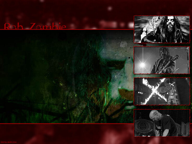 Rob Zombie concert collage