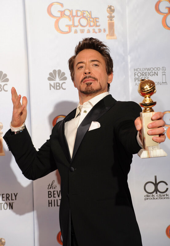 Robert Downey Jr. at Golden Globes