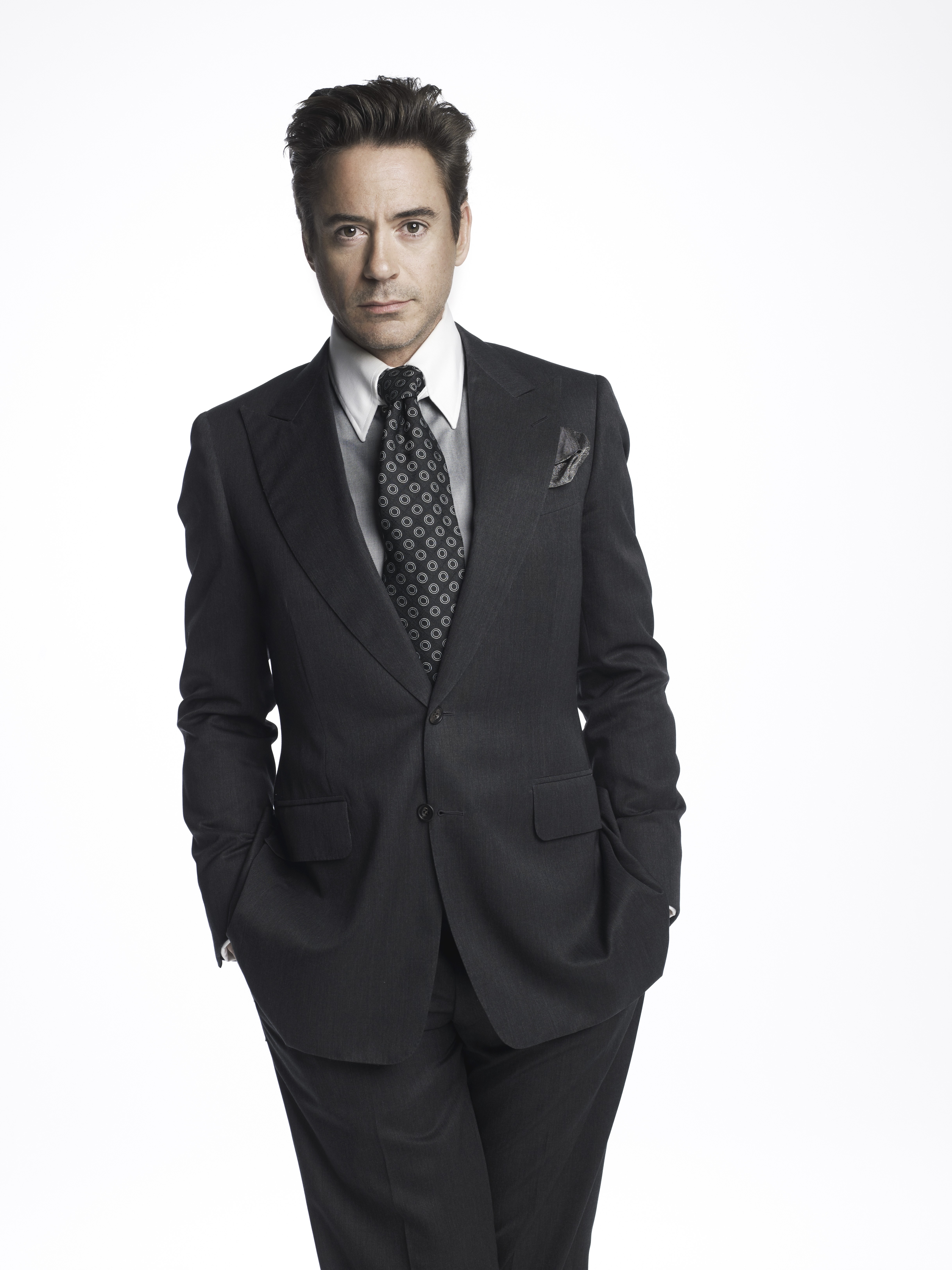Robert Downey Jr. in a suit