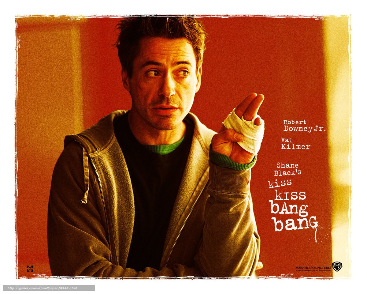 Robert Downey Jr. in Kiss Kiss Bang Bang