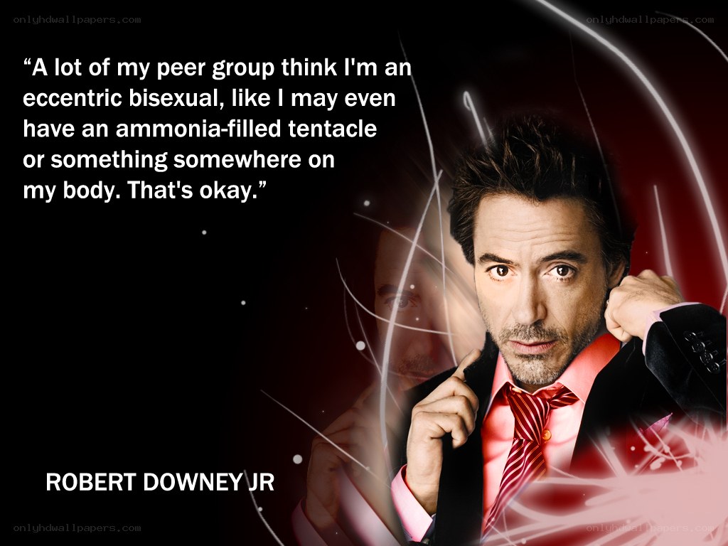 Robert Downey Jr. quote