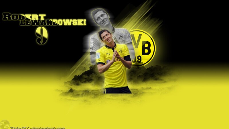 Robert Lewandowski football wallpaper