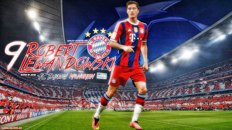 Robert Lewandowski on Field
