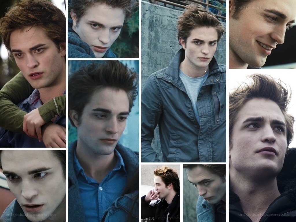 Robert Pattinson as Edward Cullen