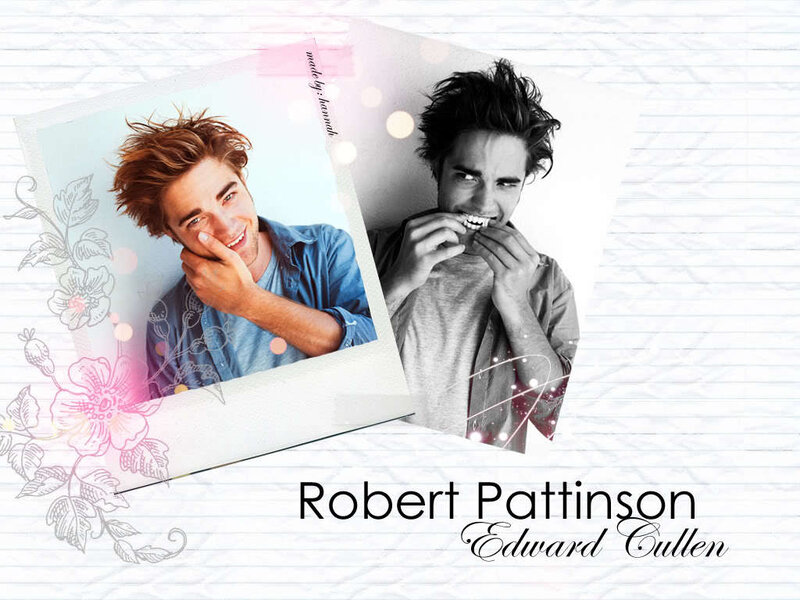 Robert Pattinson as Edward Cullen