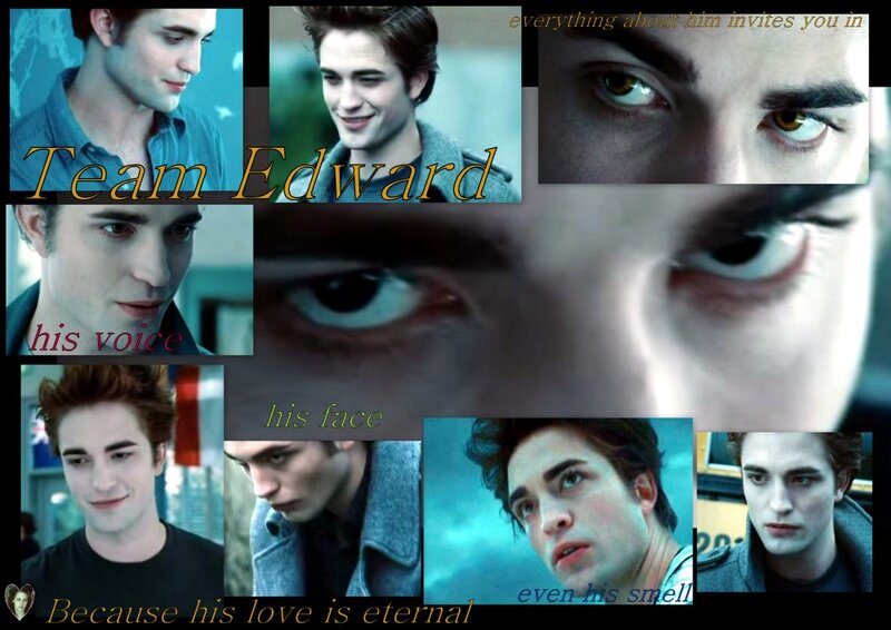 Robert Pattinson as Edward Cullen — Blue
