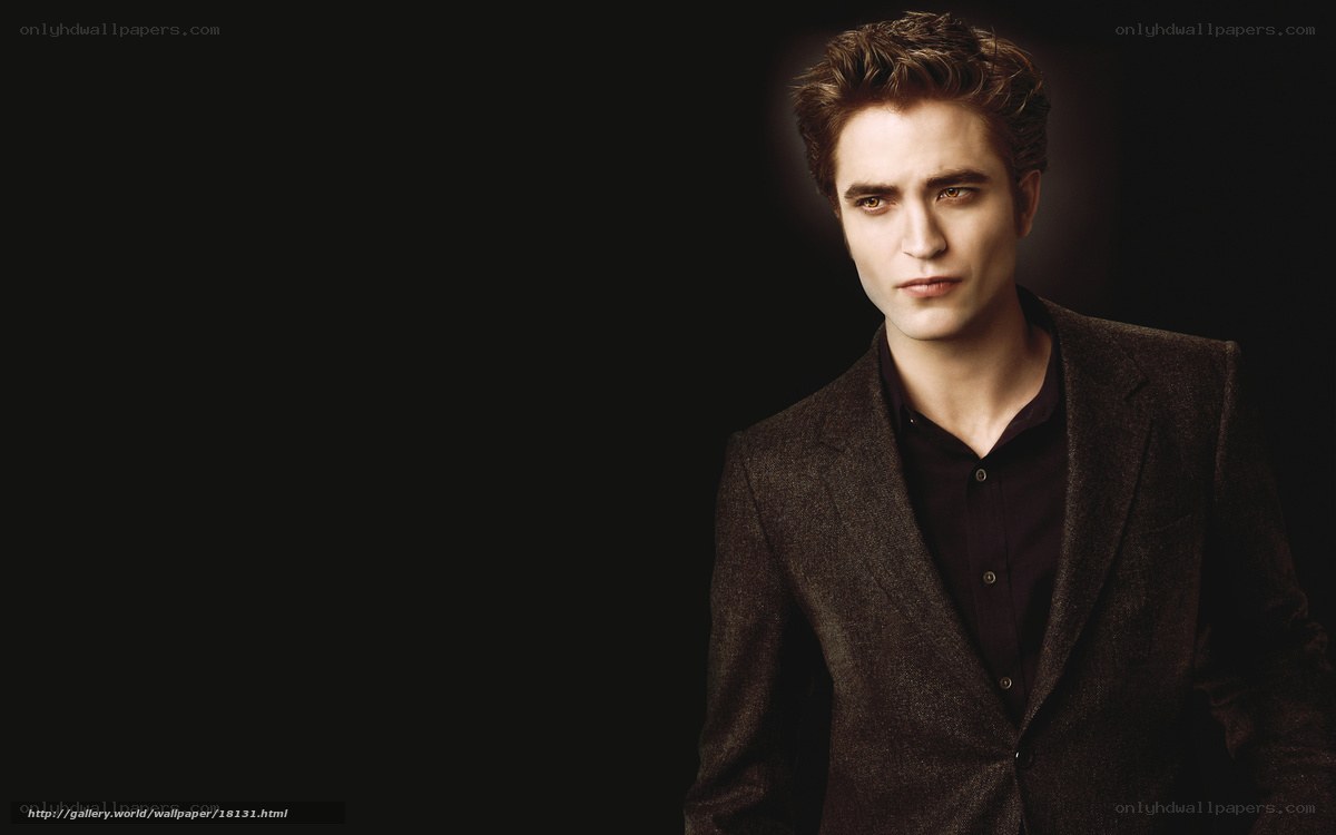 Robert Pattinson as Edward Cullen