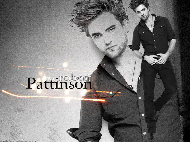 Robert Pattinson — Black, Dramatic, Photograph