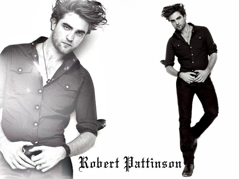 Robert Pattinson — Black, Dramatic