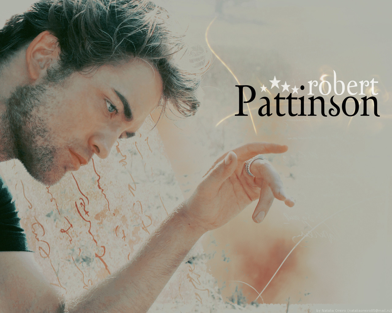 Robert Pattinson portrait