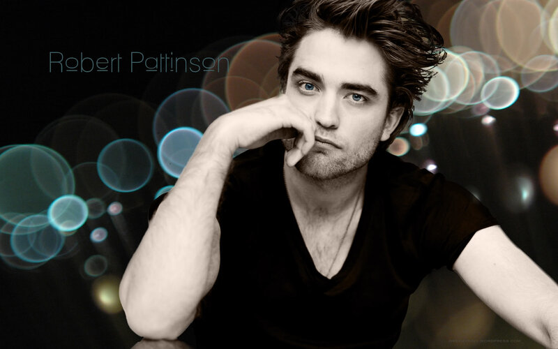 Robert Pattinson Portrait — Black