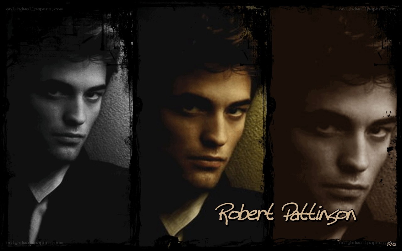 Robert Pattinson portrait collage