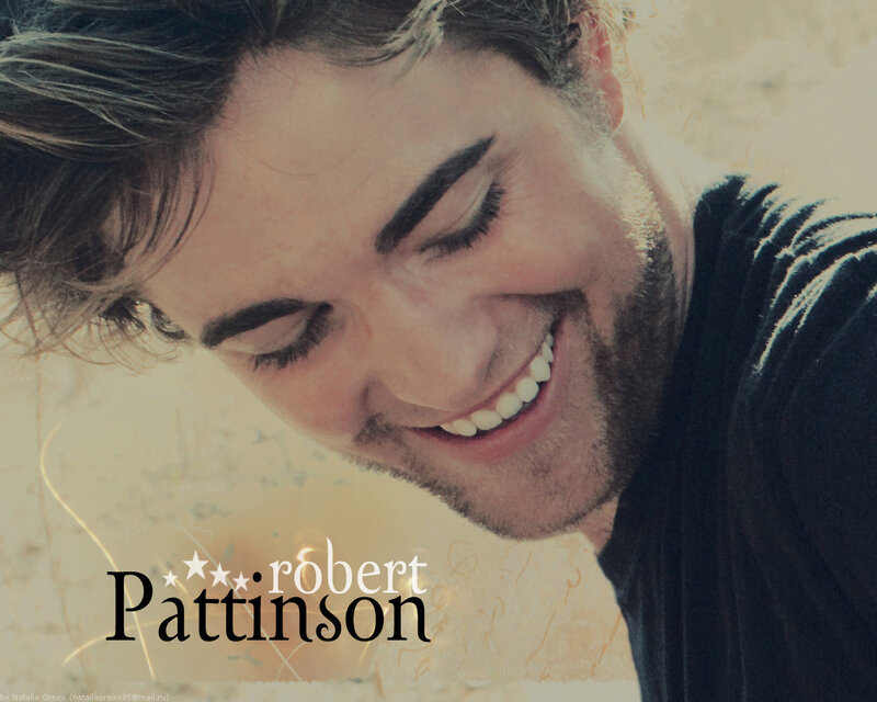 Robert Pattinson smiling