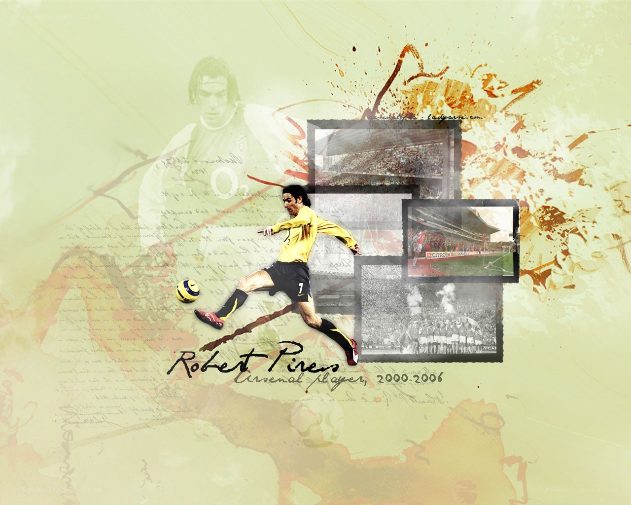 Robert Pires Arsenal tribute