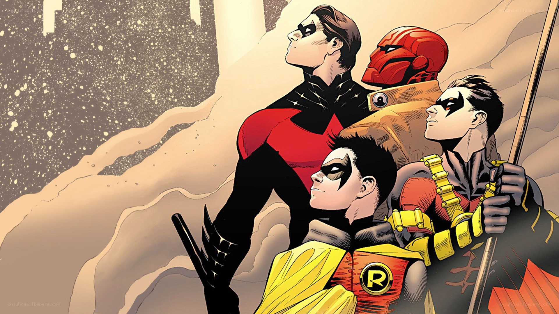 Robin and allies in action