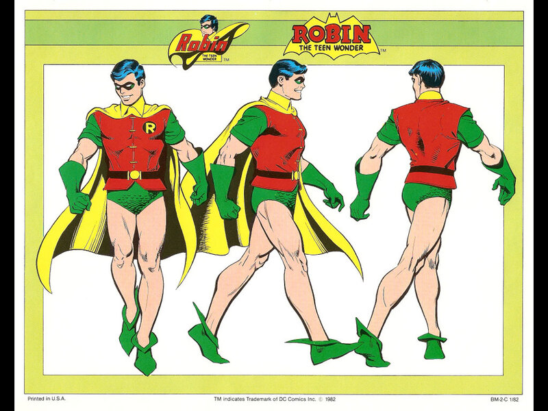 Robin Character Design