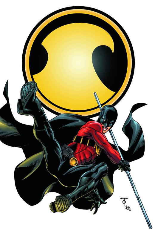 Robin Character in Action — Red