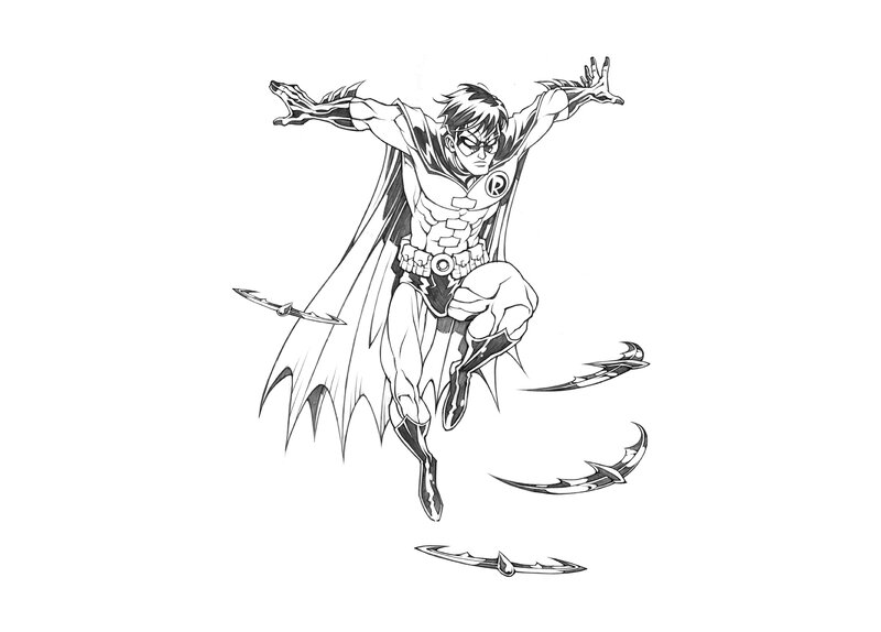 Robin Character in Action