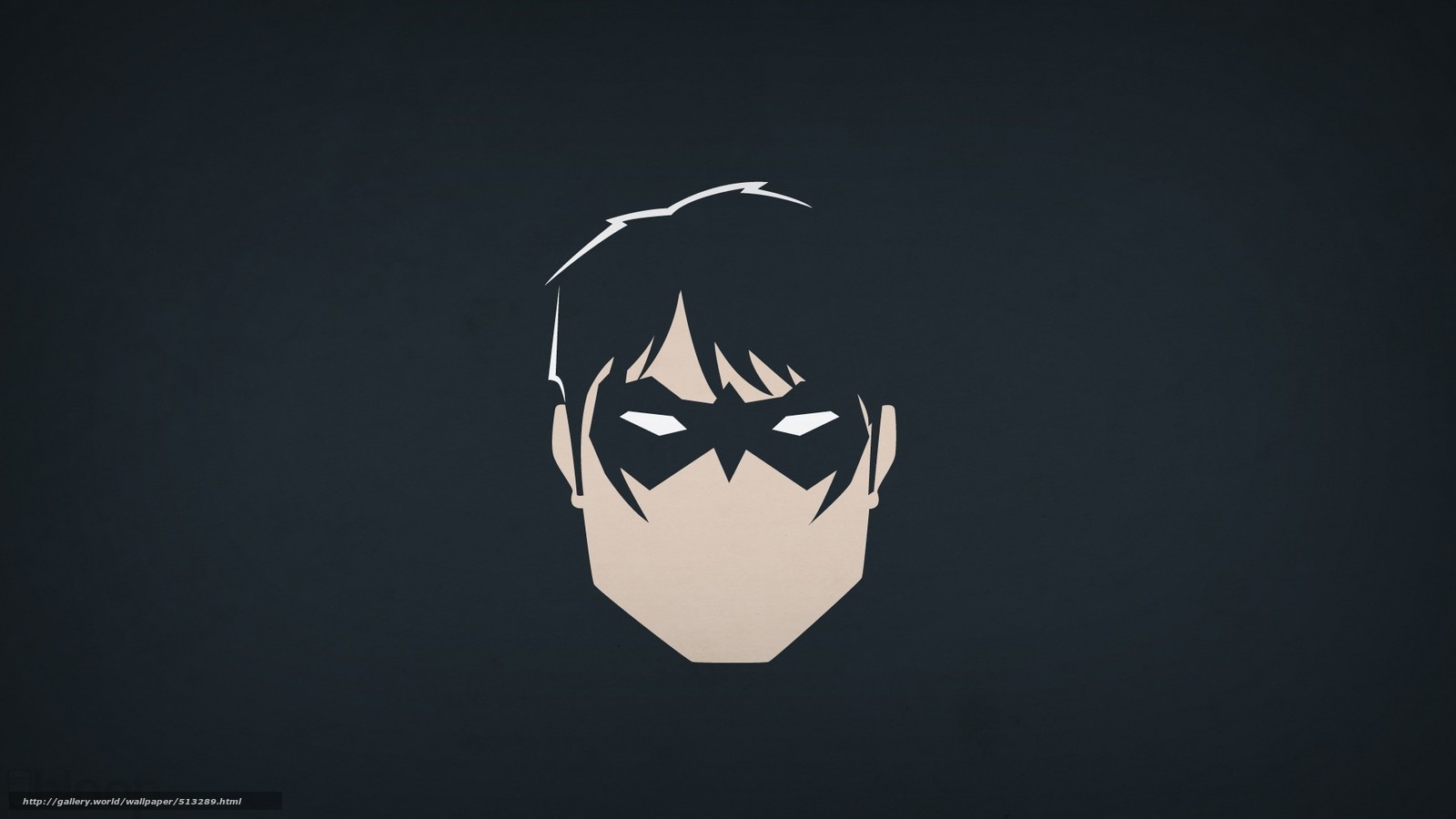 Robin character silhouette