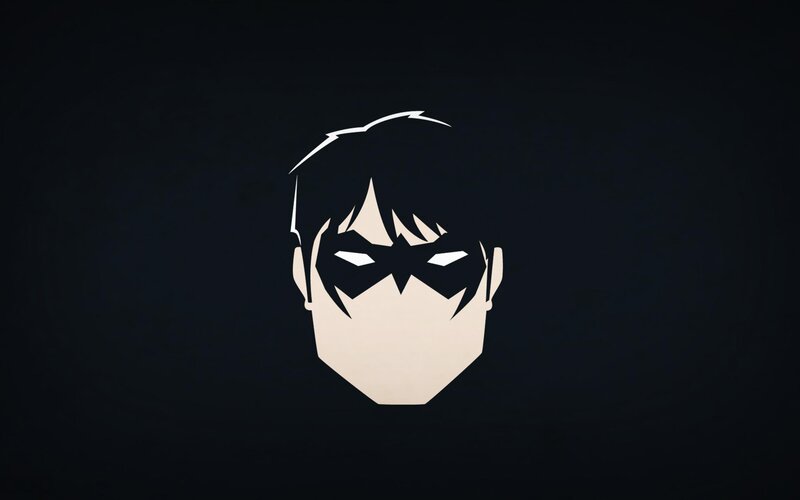 Robin character silhouette