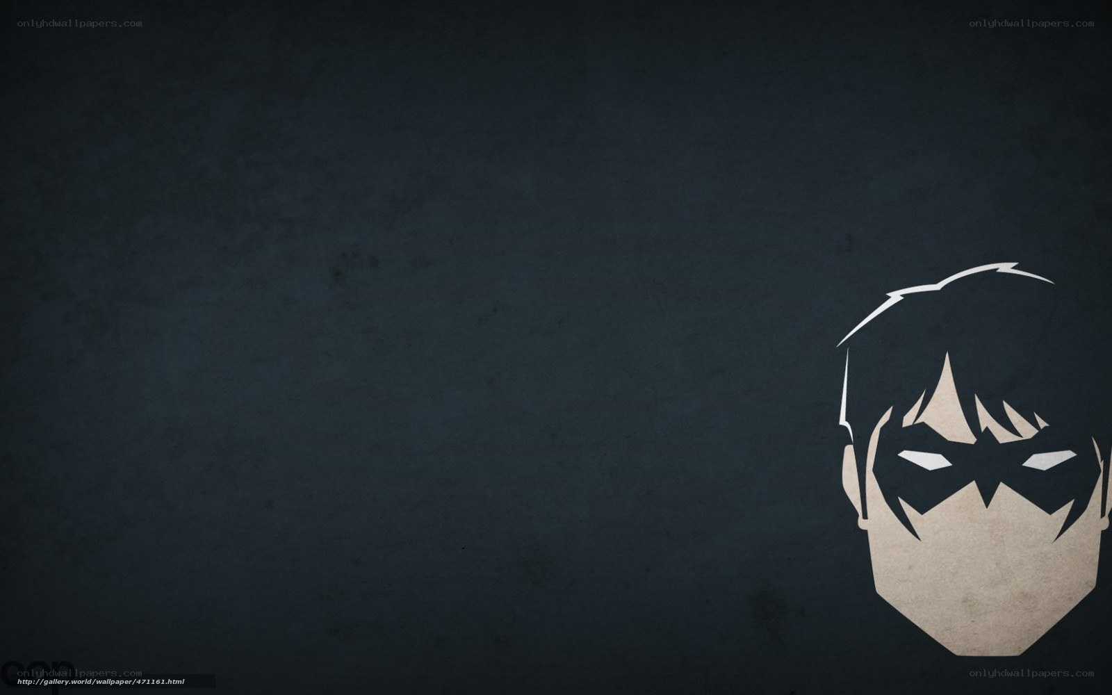 Robin character silhouette