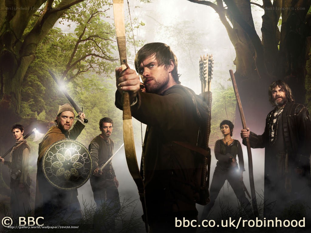 Robin Hood cast in forest