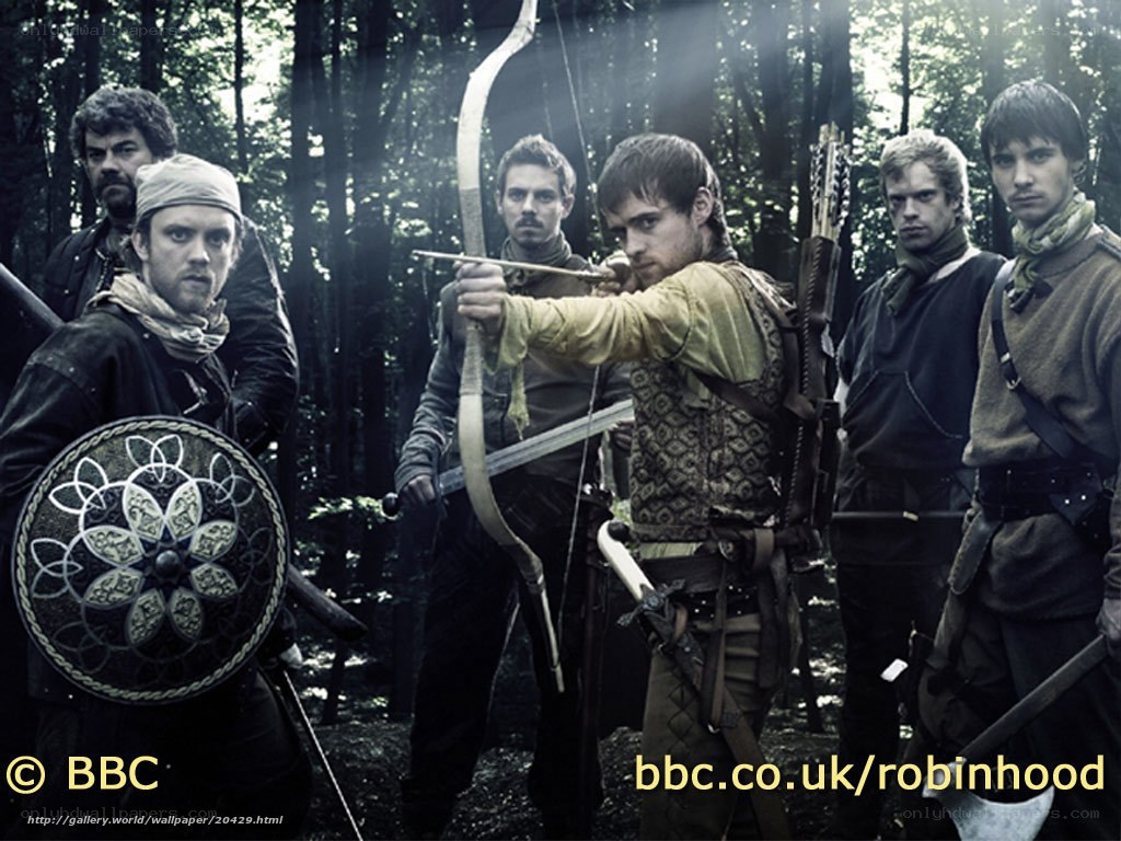 Robin Hood cast in forest