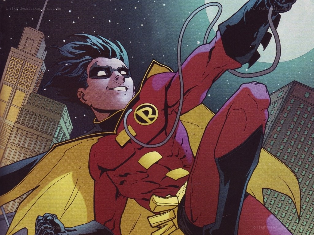 Robin in action at night