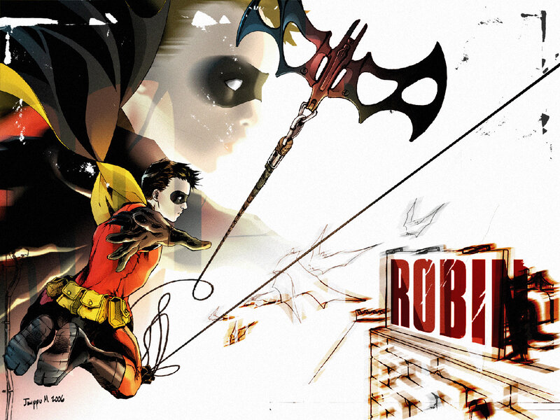 Robin in action