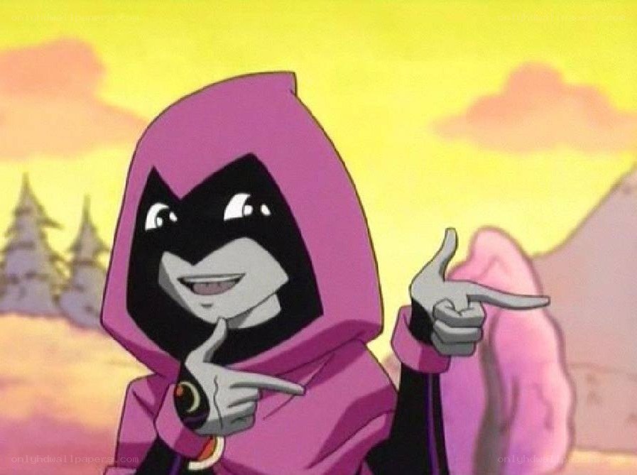 Robin in pink hood