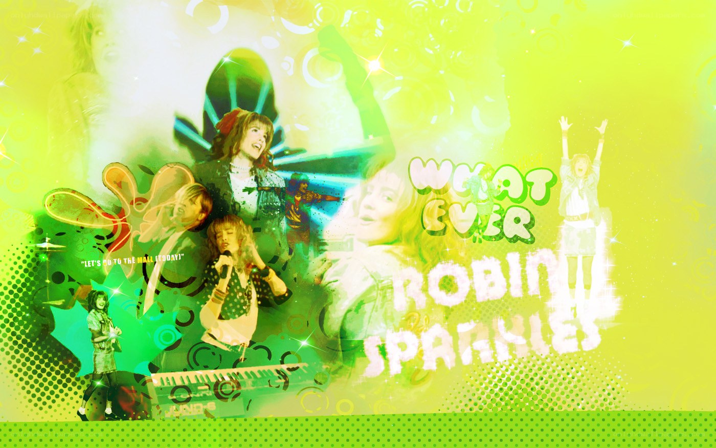 Robin Sparkles collage