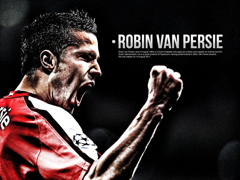 Robin van Persie celebration