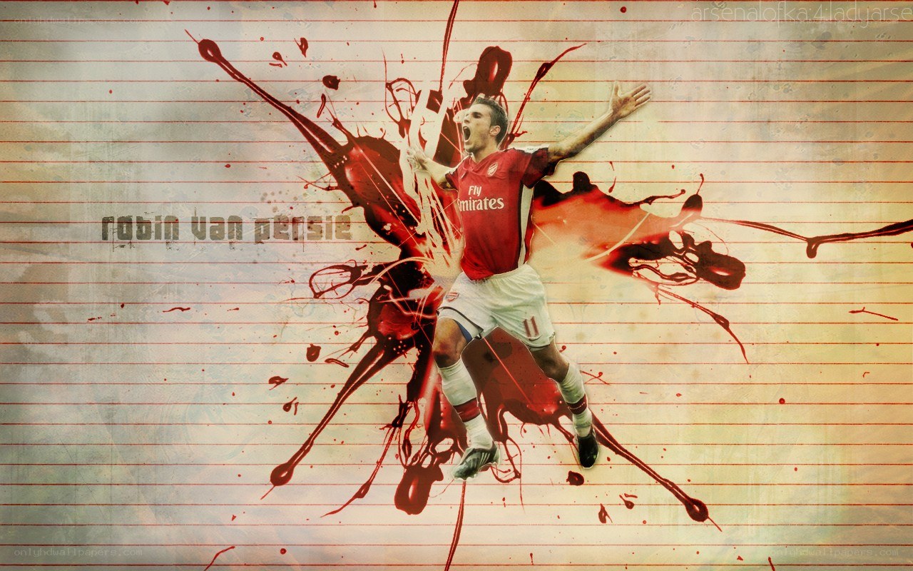 Robin van Persie celebration