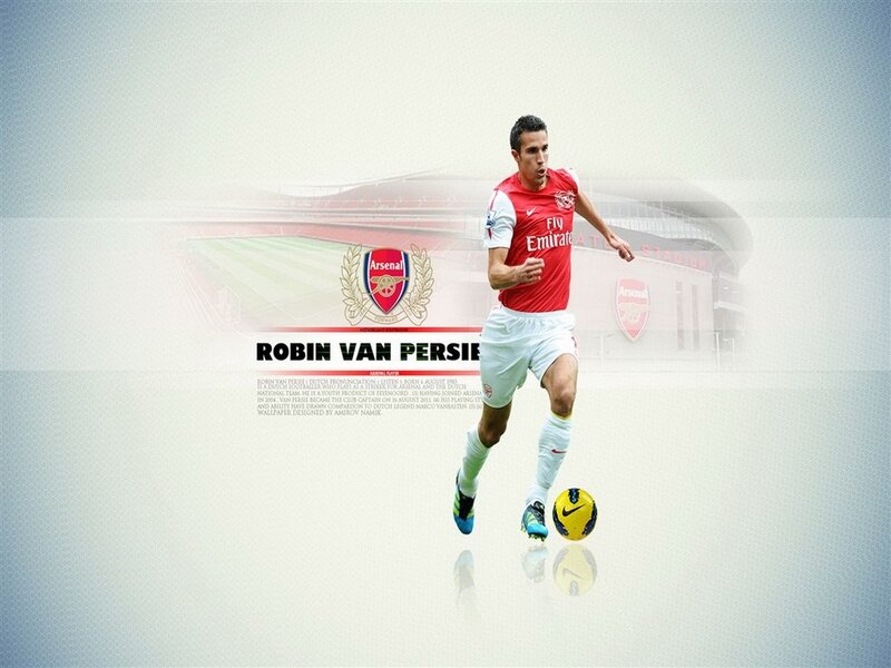 Robin van Persie football wallpaper