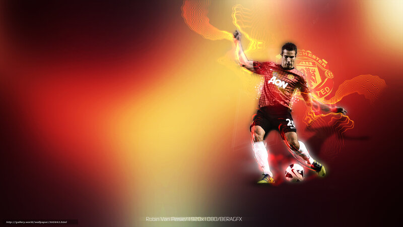 Robin van Persie football wallpaper