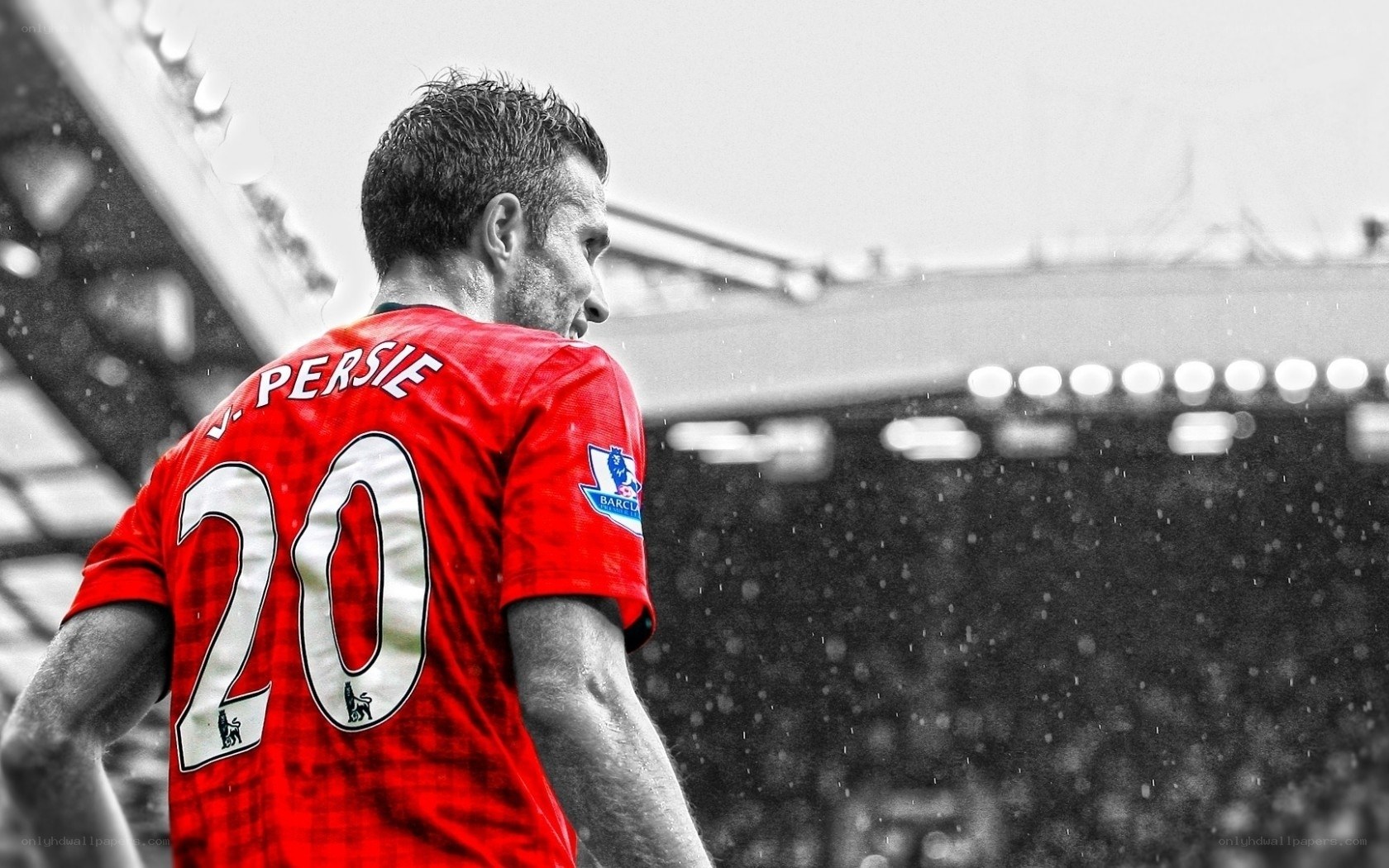 Robin van Persie on the field