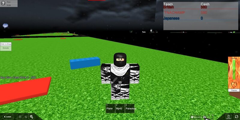 Roblox Character on Grass