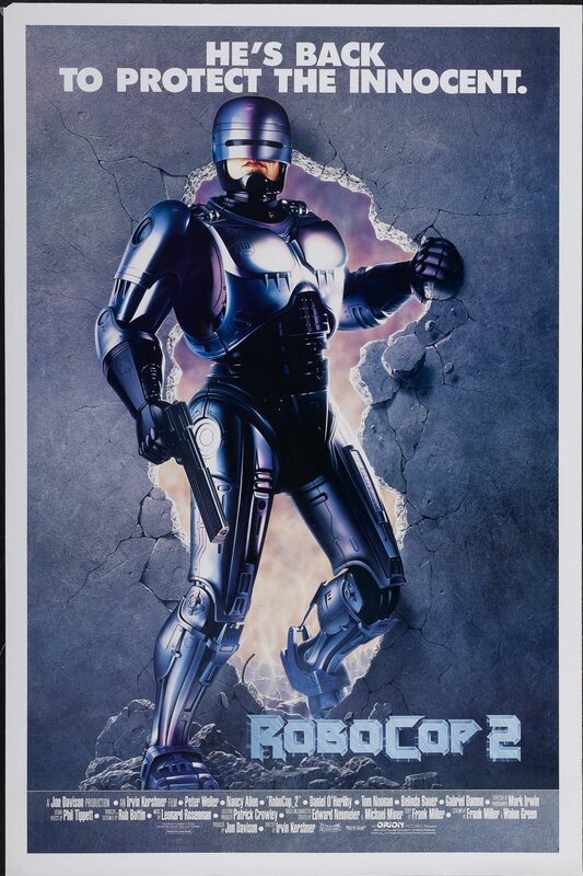 RoboCop 2 movie poster