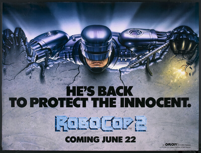 RoboCop 2 movie poster