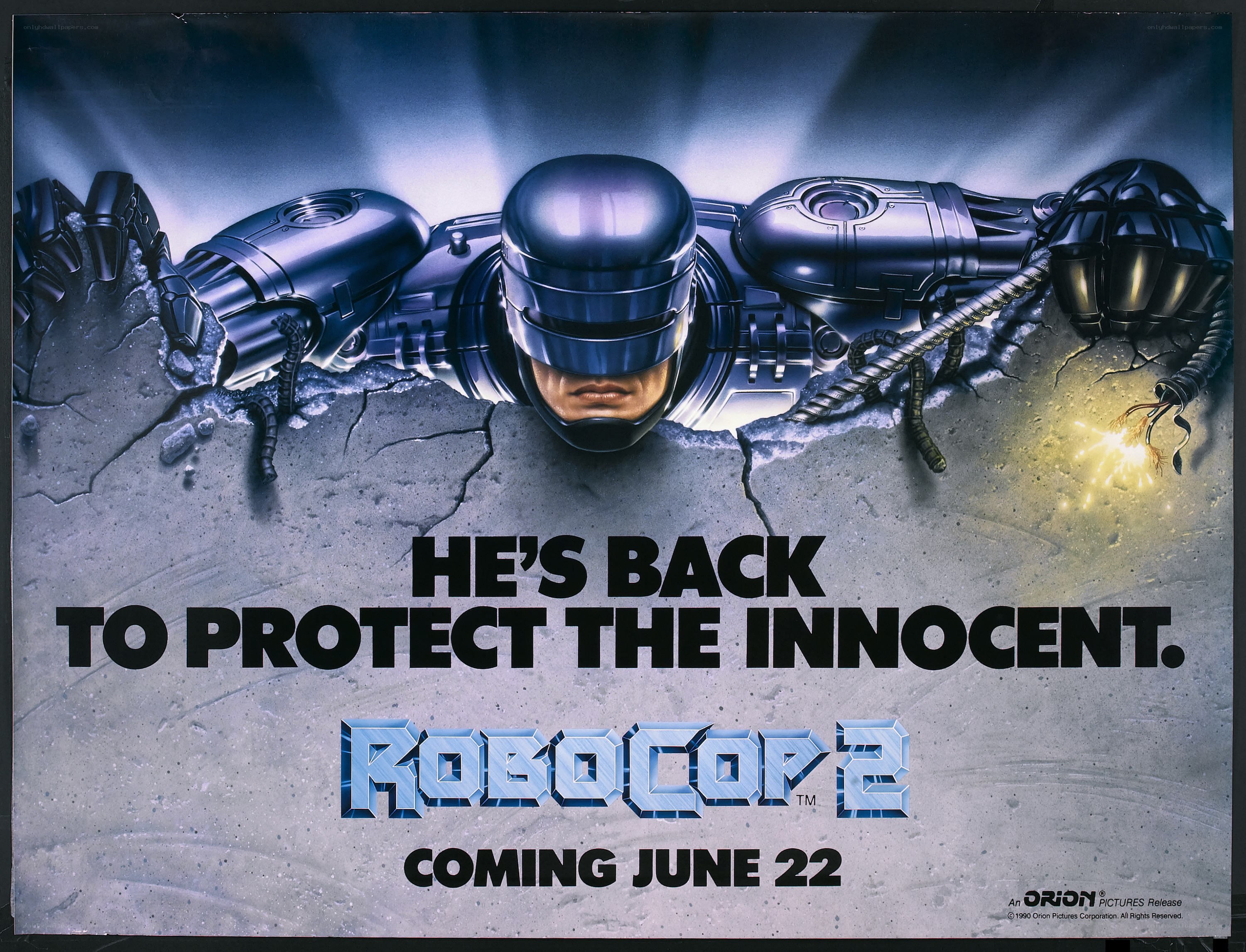 RoboCop 2 movie poster