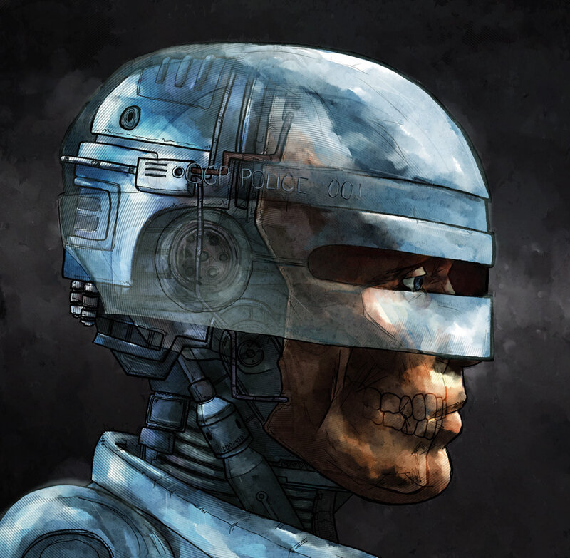 RoboCop character portrait
