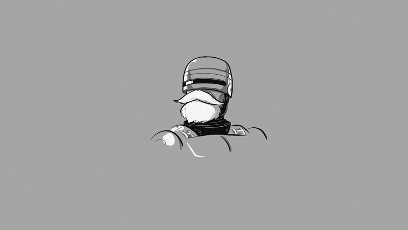 RoboCop with a beard