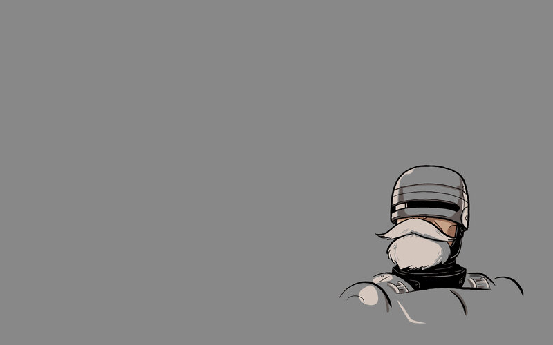 RoboCop with a beard