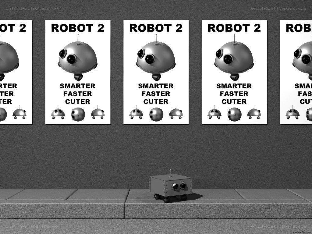 Robot 2 advertisement