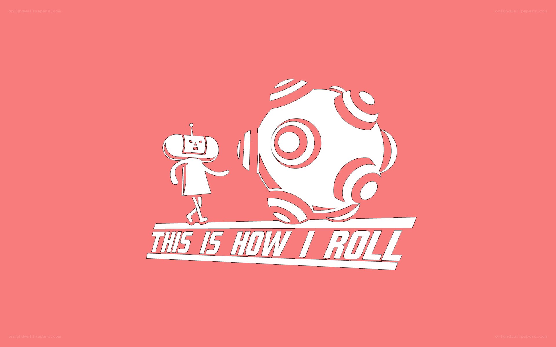 robot and ball illustration