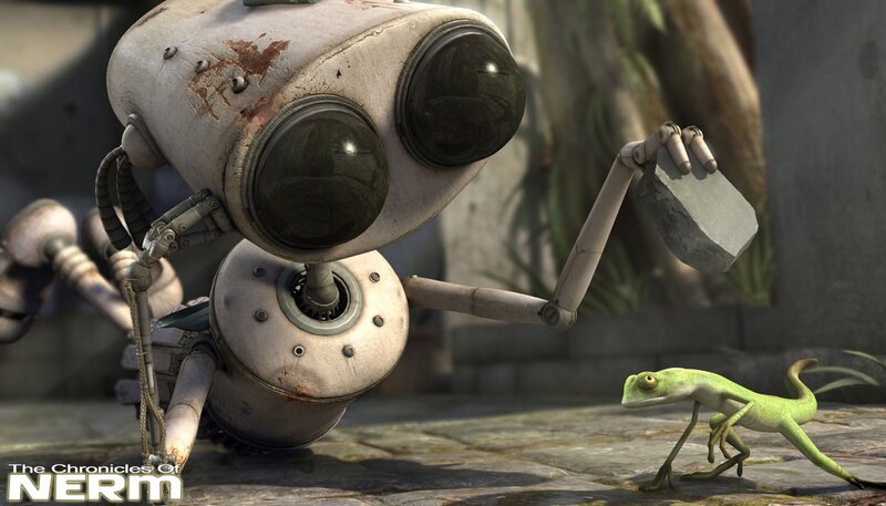 Robot and Lizard